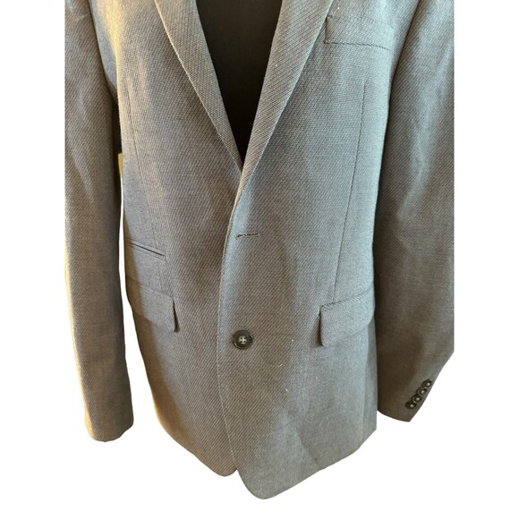Vince Camuto Men’s‎ Size 38R Stretch Suit Jacket Blazer Gray Grey - Picture 7 of 11